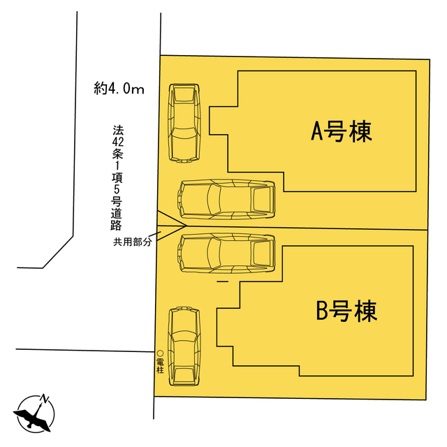 ハートフルタウン相模原市南区御園4丁目4341番の見取り図