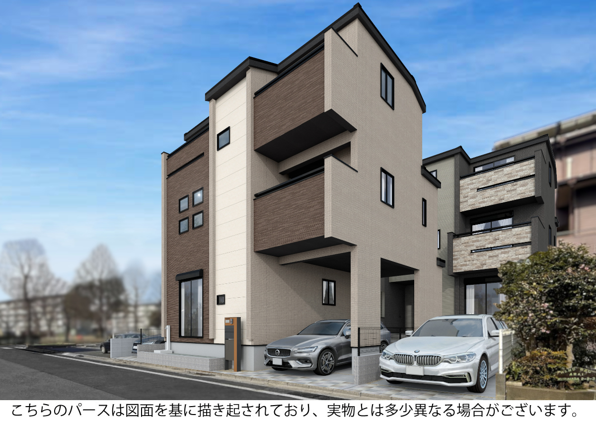 ブルーミングガーデン足立区栗原２丁目３棟の外観②