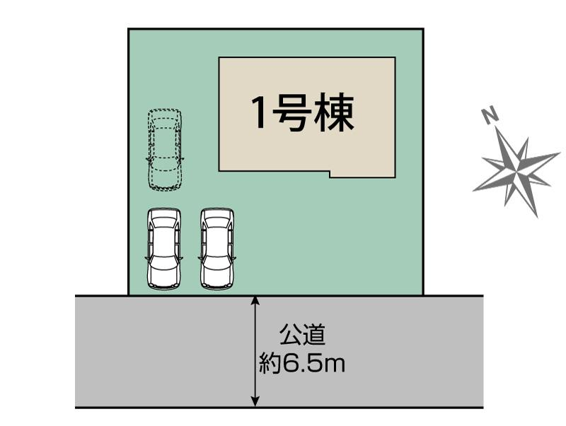 ブルーミングガーデン横浜市金沢区釜利谷西５丁目１棟の見取り図