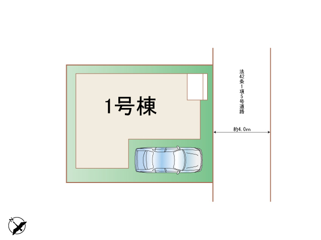ハートフルタウン相模原市中央区中央6丁目4987番の見取り図