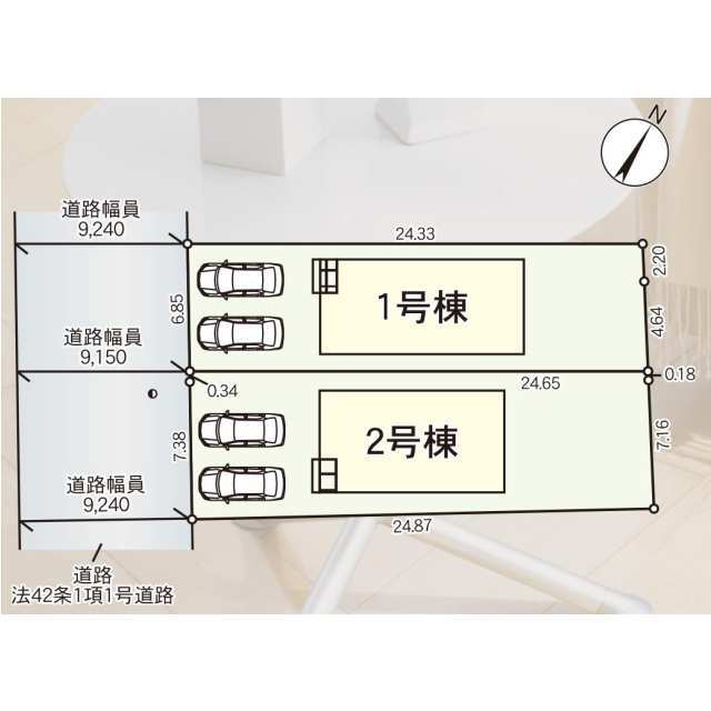 クレイドルガーデン八戸市吹上 第4の見取り図