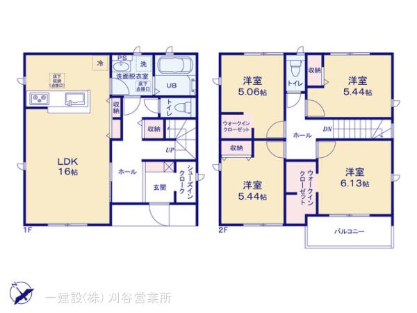 リーブルガーデン碧南市住吉町２期の見取り図