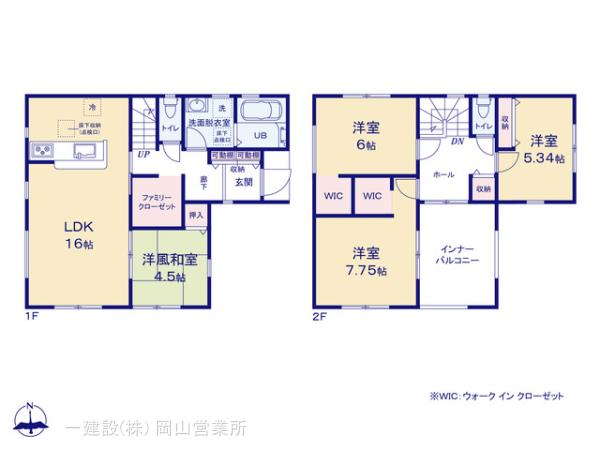 リーブルガーデン倉敷市玉島乙島第４の見取り図