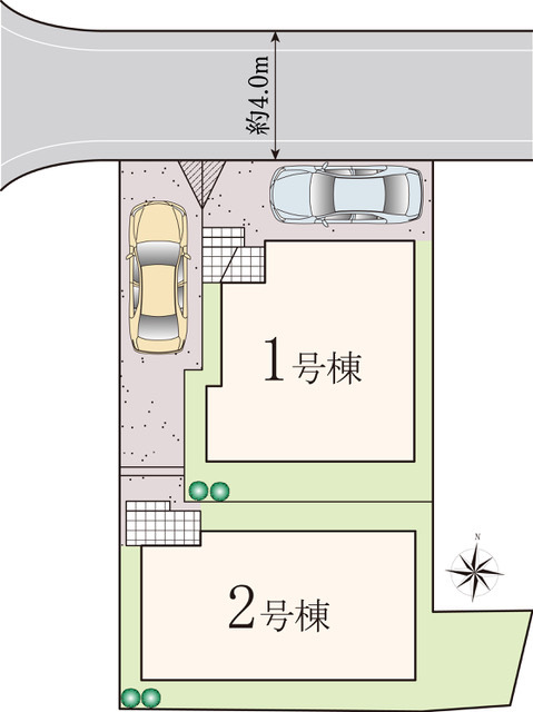 ハートフルタウン西東京市中町1丁目Ⅲの見取り図