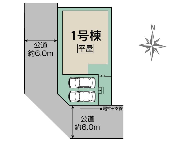 ブルーミングガーデン柏市松葉町３丁目１棟の見取り図