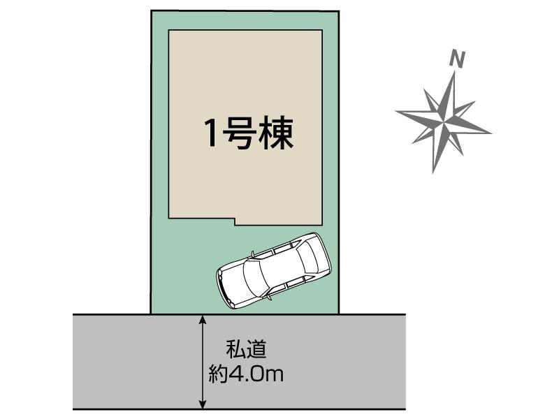 ブルーミングガーデン八千代市上高野１棟の見取り図