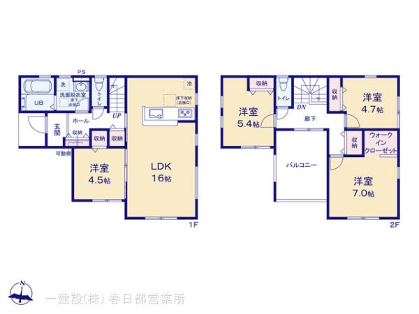 リーブルガーデン南桜井第５７の見取り図