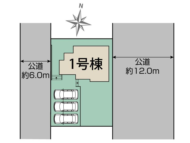ブルーミングガーデン神戸市垂水区小束山５丁目１棟の見取り図