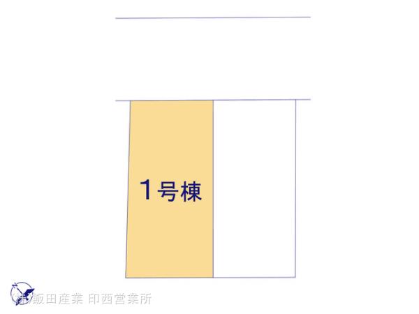 ハートフルタウン船橋市小室Ⅴの見取り図