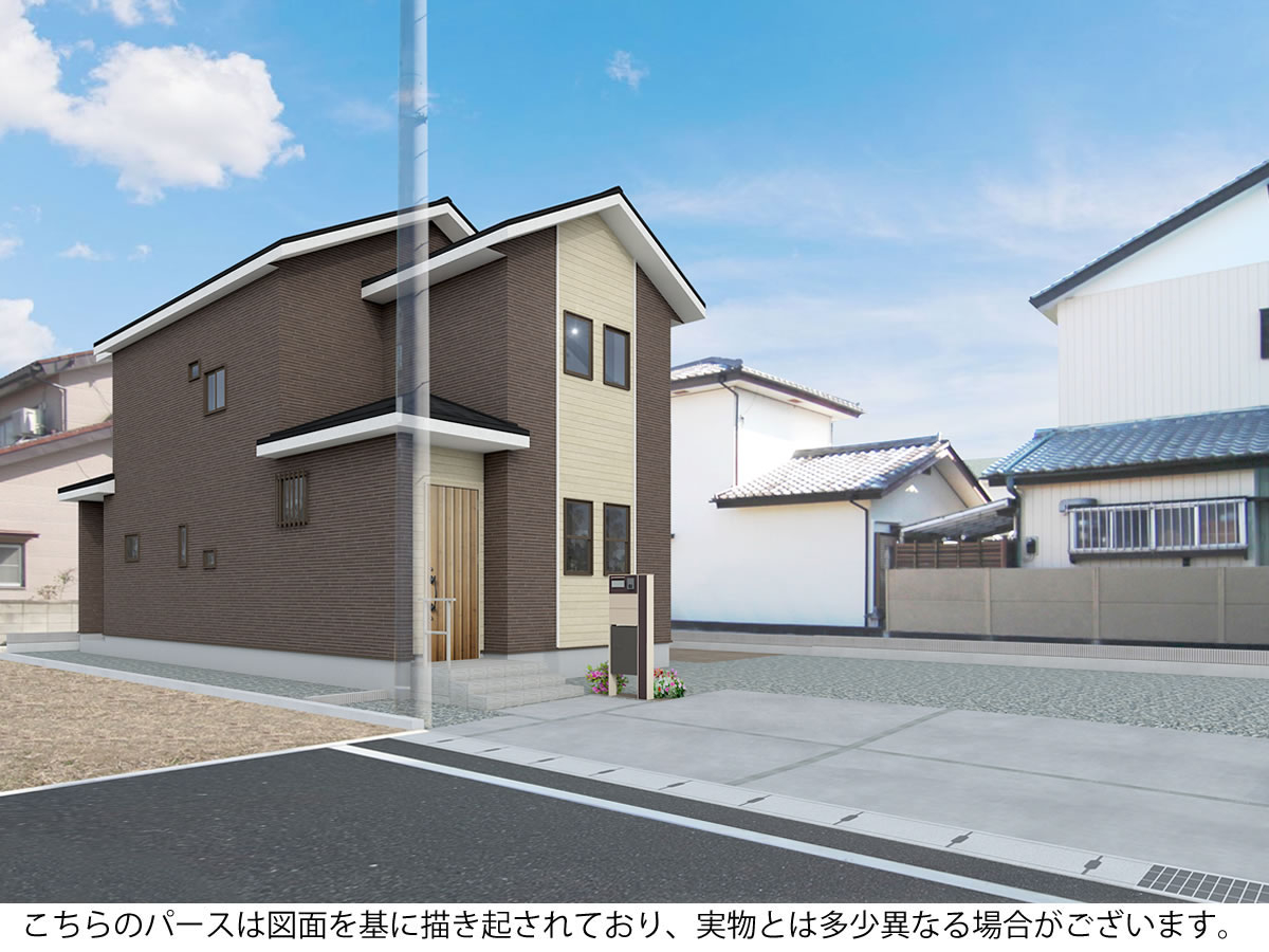 ブルーミングガーデン高崎市新町５棟の外観②