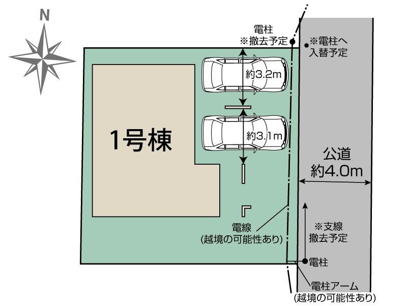 ブルーミングガーデン川越市霞ケ関北４丁目１棟の見取り図