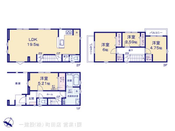 リーブルガーデン南区相模台4丁目第２の見取り図