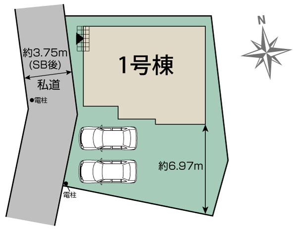ブルーミングガーデン千葉市中央区葛城１丁目１棟の見取り図