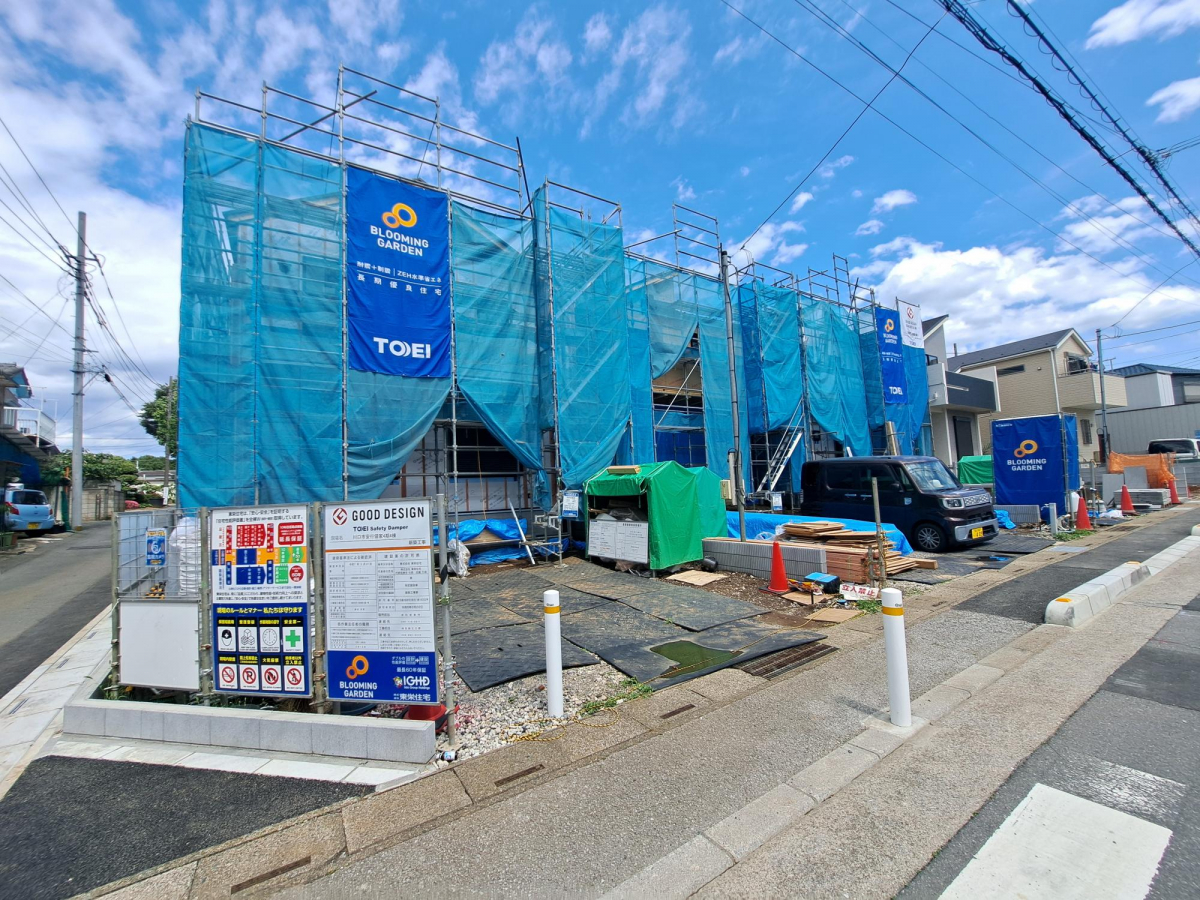 ブルーミングガーデン川口市安行領家４期４棟の外観②