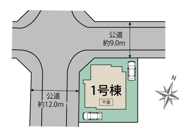 ブルーミングガーデン八王子市北野台３丁目１棟の見取り図