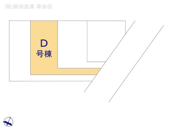 ハートフルタウン草加(青柳)3期の見取り図