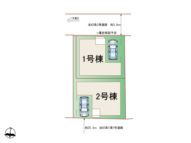 ハートフルタウン横浜市中区根岸町3丁目145番の見取り図
