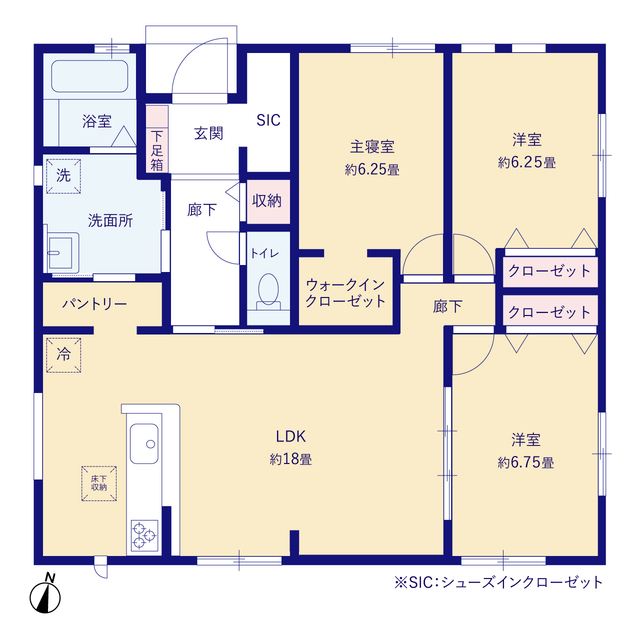 グラファーレ4192広島市河内南１棟の見取り図