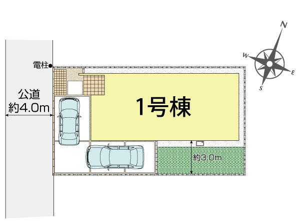ブルーミングガーデン綾瀬市大上６丁目１棟の見取り図