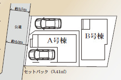 ハートフルタウン相模原市南区旭町4425番8の見取り図