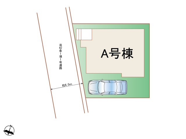 ハートフルタウンふじみ野市鶴ｹ舞1丁目99番の見取り図
