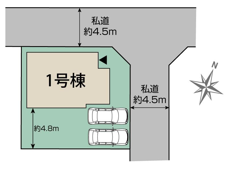 ブルーミングガーデン船橋市西習志野２丁目１棟の見取り図