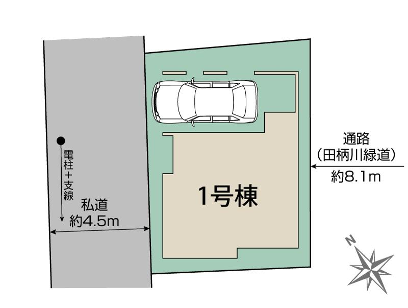 ブルーミングガーデン練馬区北町３丁目１棟の見取り図