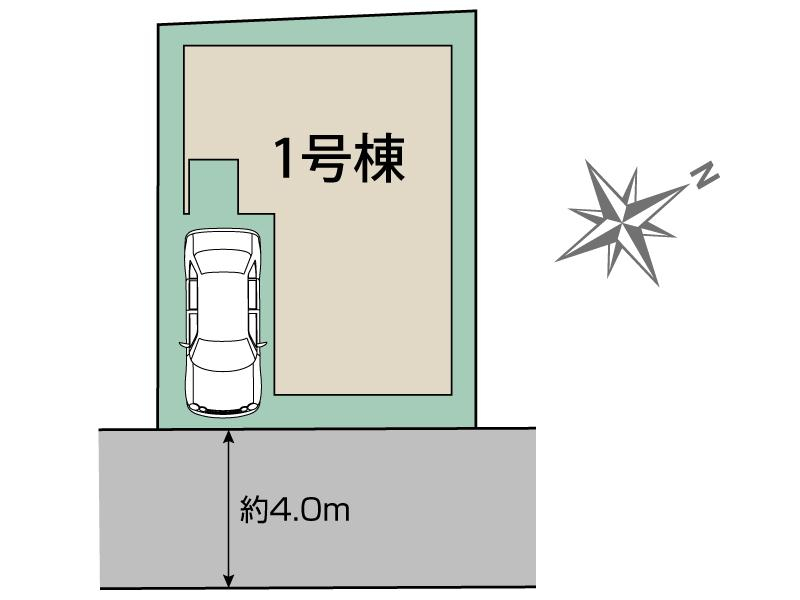 ブルーミングガーデン志木市本町３丁目１棟の見取り図