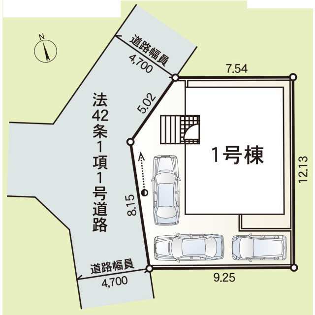 クレイドルガーデン平塚市田村 第45の見取り図