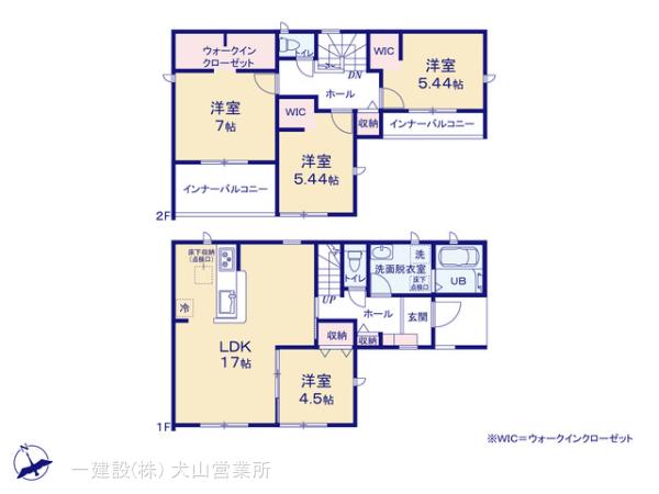 リーブルガーデン岐阜市東中島一丁目第２の見取り図