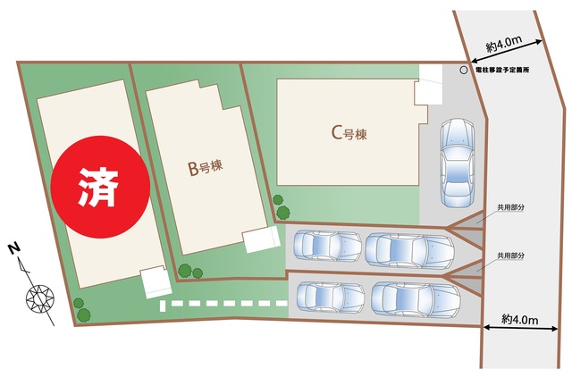 ハートフルタウン(立)立川柴崎町5期の見取り図