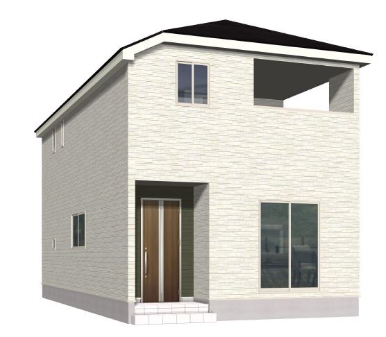 2号棟　外観パース