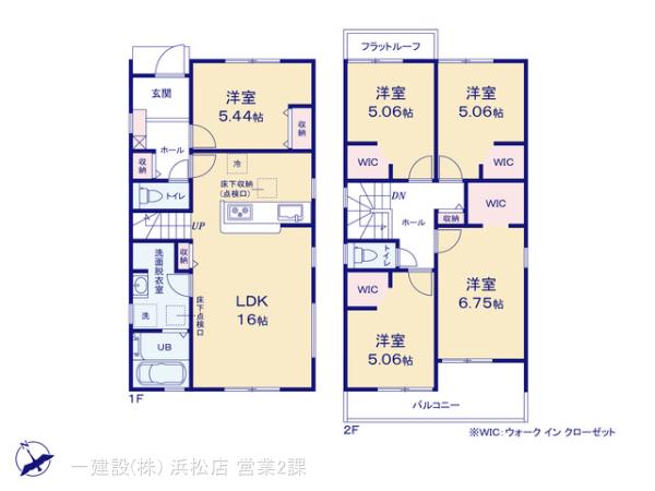リーブルガーデン豊川大堀町第１期の見取り図