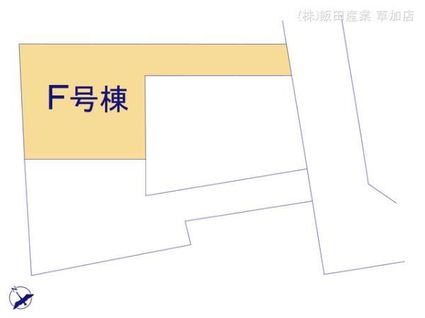 ハートフルタウン川口市赤井の見取り図