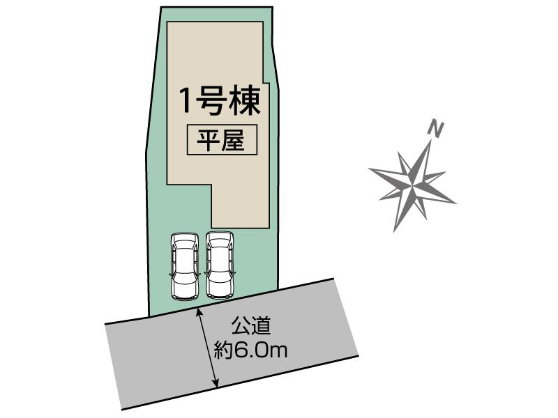 ブルーミングガーデン千葉市稲毛区園生町１棟の見取り図