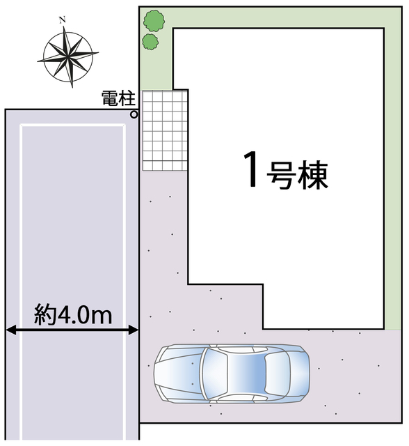 ハートフルタウン東町118番の見取り図