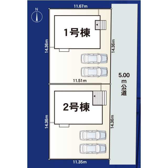 クレイドルガーデン板野町大寺 第3の見取り図