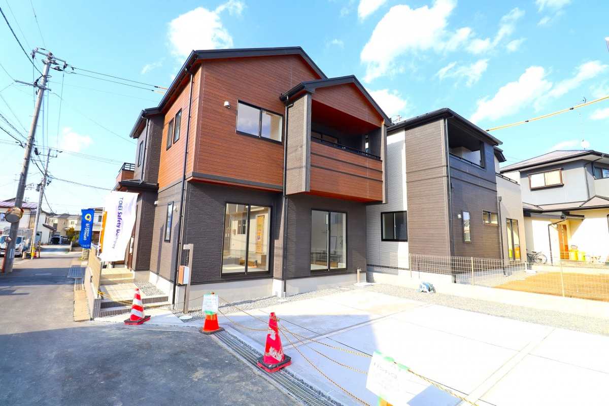 ブルーミングガーデン郡山市大槻町原田東３棟の外観②
