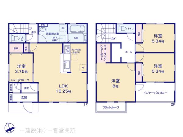 リーブルガーデン一宮市乾町の見取り図