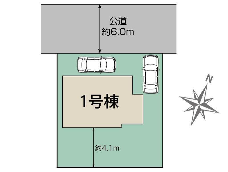 ブルーミングガーデン柏市加賀１丁目１棟の見取り図