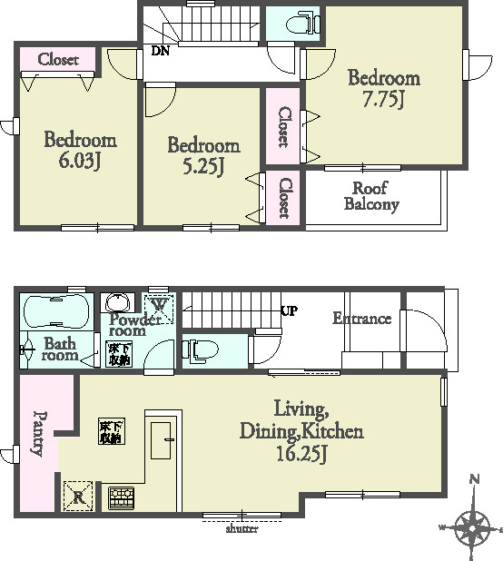 リナージュ松伏田中3丁目 第1期 ｜埼玉県北葛飾郡松伏町 の新築