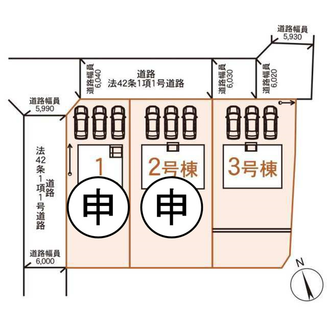 クレイドルガーデン花巻市星が丘 第5の見取り図