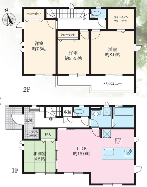 グラファーレ4218横浜市釜利谷西１２期１棟の見取り図