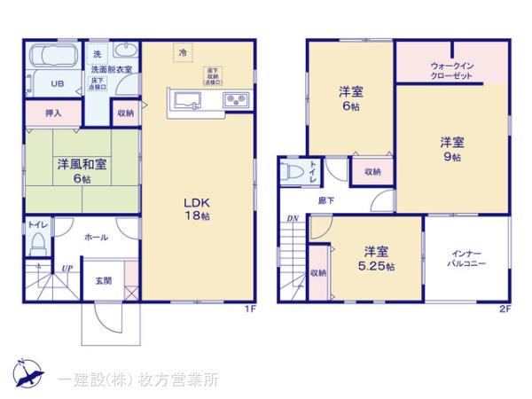 リーブルガーデン大津市向陽町の見取り図