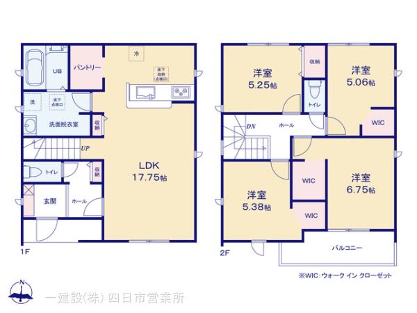 リーブルガーデン四日市市楠町本郷第１３の見取り図