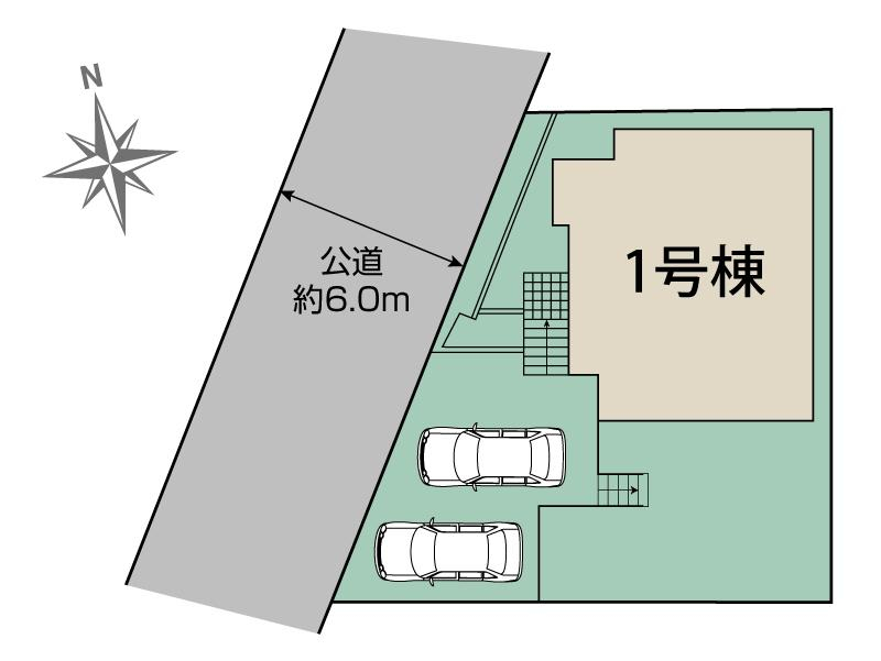 ブルーミングガーデン春日井市坂下町７丁目４期１棟の見取り図