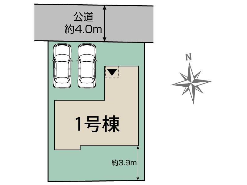 ブルーミングガーデン佐倉市新臼井田１棟の見取り図