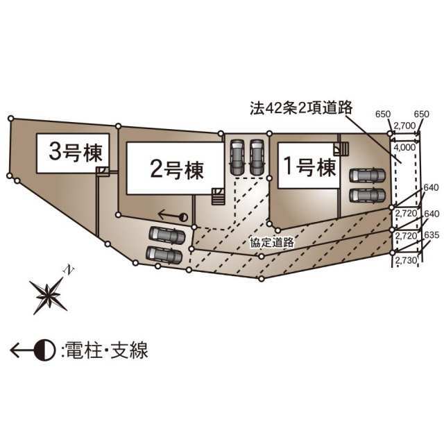 クレイドルガーデン常総市豊岡町 第2の見取り図