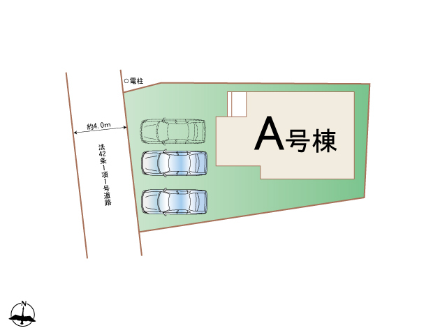 ハートフルタウン綾瀬市小園1199番の見取り図