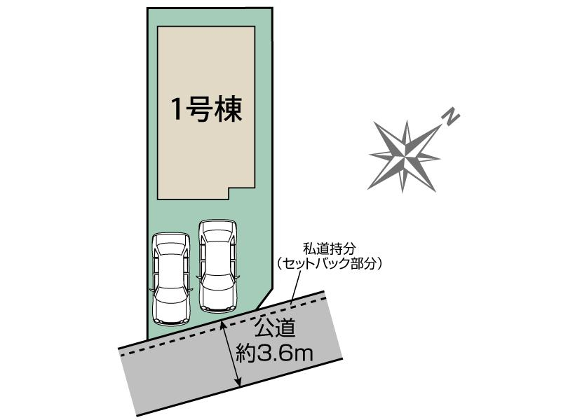 ブルーミングガーデン東久留米市南町４丁目１棟の見取り図